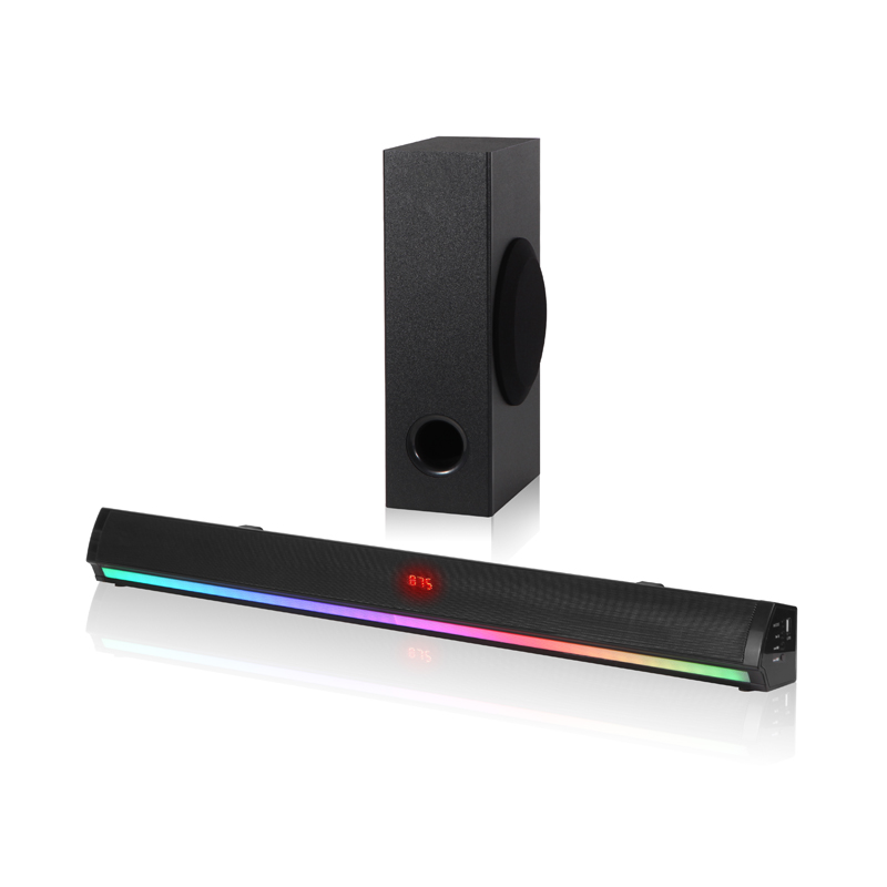 Active Soundbar with Customizable RGB Lighting | Attractive Retail-Ready Feature | OEM/ODM Soundbar Supplier