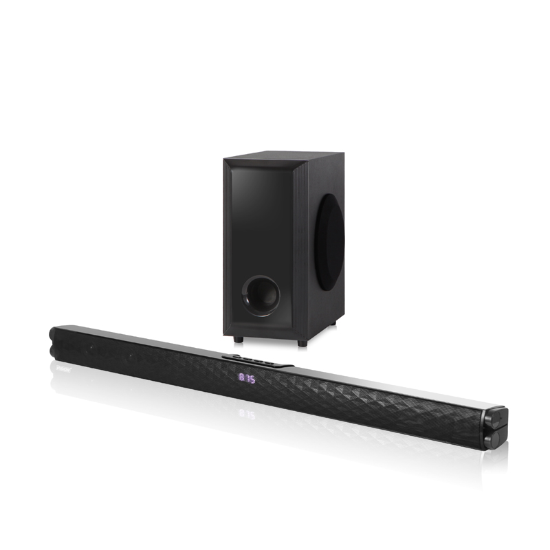 Bluetooth Soundbar with Premium Wavy Metal Grille Design | Aesthetic & Durable | Professional OEM/ODM Soundbar Partner