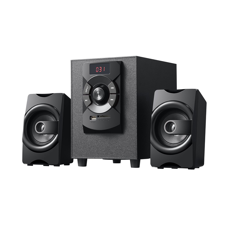 Bestselling 2.1 Speakers with Bold Square Panel & Digital Display | Premium Look with Visual Feedback | High-Volume Speaker Factory
