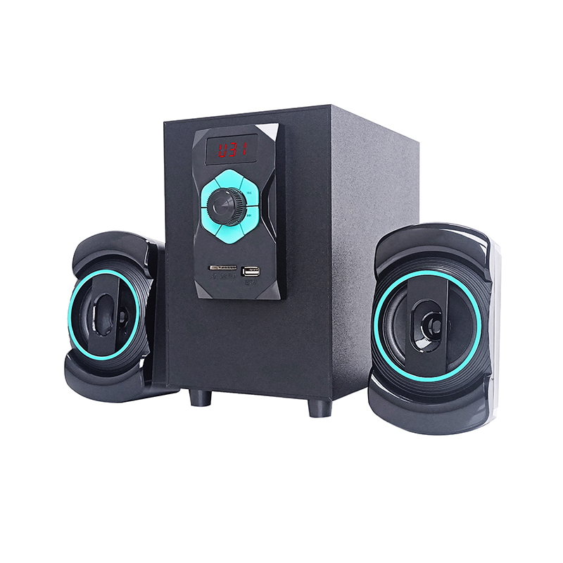 Multi-Color 2.1 Speakers with Subwoofer & Bluetooth | Market Segmentation Ready with Wireless Audio | Custom Color ODM Partner