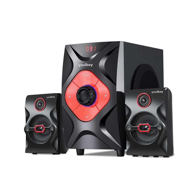 Feature-Rich 2.1 Multimedia Speaker with Bluetooth, Display & Remote | All-in-One User Convenience | Advanced Multimedia System Supplier