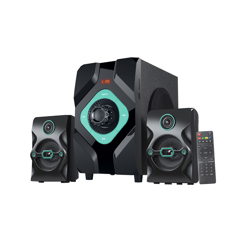 Private Mold 2.1 Multimedia System | Dual-Material Satellite Options (Plastic/Wood) | Complete Customization ODM Partner