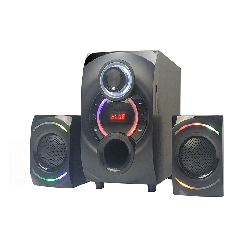 Market-Proven 2.1 Multimedia Speaker Platform | Multiple Satellite Variants (Tall, LED, Wood) | High-Volume Best Seller Factory